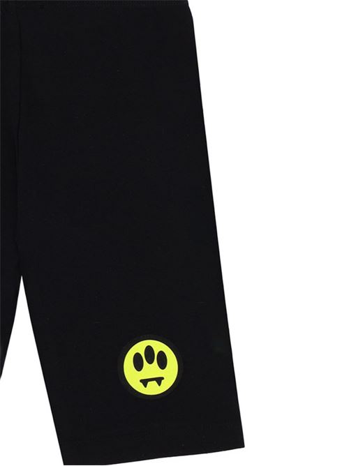 Completo bambina Barrow Kids bianco e nero con t-shirt e cyclist BARROW KIDS | JGTL165002/13